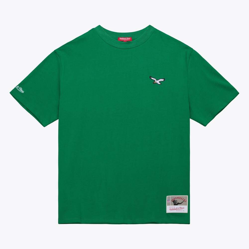 Mitchell & Ness Philadelphia Eagles Women's Premium Boyfriend Tee Size L